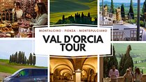 Val d'Orcia Brunello Wine Tour with Montalcino and Montepulciano