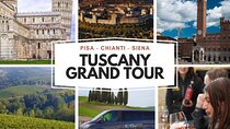 Tuscany Grand Tour from Florence: Pisa,Chianti Wine Tasting,Siena