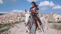 Horse Riding in Cappadocia through fairy chimeys