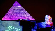 Cairo: Sound and light show with Dinner with Pyramids view