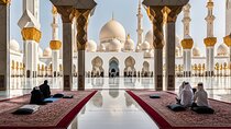 Prayer at Sheikh Zayed Mosque Tour from Dubai