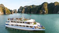 From Hanoi: Halong Bay Full Day Cruise, Titop Island, Caves,Kayak