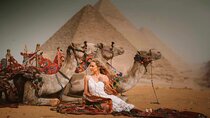 Cairo Photoshoot with Jumping Horse And Camel In Giza Pyramids