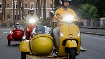 Vespa Sidecar Tour In Rome with Pickup, Drop-off, Gelato included