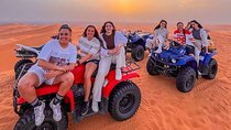 Quad Riding in Sand Dunes Merzouga Erg Chebbi Desert 