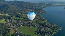 Private Hot Air Balloon Ride over Lake Tegernsee with Alps