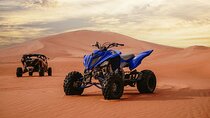 Quad Biking Dubai With Desert Safari Dune Bashing Camel Ride