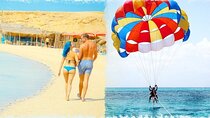 Hurghada: Explore Hula Hula Island & Parasailing With Lunch