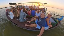 Excursion to the lagoon, sunset and boat ride.