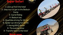 Super Safari ( Jeep - Quad- Buggy car-folklore-BBQ dinner) 