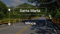 Santa Marta to or from Minca Private Transfer