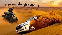 Dubai 4x4 Desert Safari, Quad Bike, Camel Ride & BBQ Dinner