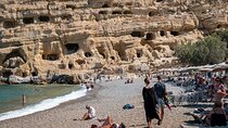 Half Day Trip to Matala Hippie Beach and Caves From Heraklion