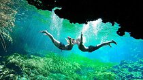 Underground Cenotes Snorkeling Tour with Mayan Snack