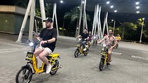 Medellin Night E-Bike Tour with Gourmet Dinner Included