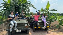 Hanoi Jeep Red River Delta Explore Rural Village See rice Paddies