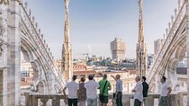 Milan: Entrance to the Duomo Terraces and Dinner