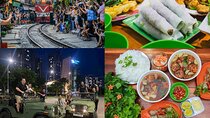 Hanoi Jeep Night Street Foodie Tour, Train Street and Egg Coffee
