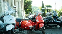 Private Vespa Sidecar Tour of Rome with Hotel Pickup and Prosecco