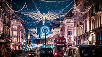 Vintage Top Deck London Christmas Lights Tour