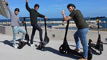 Electric skateboard tour of promenade and parks