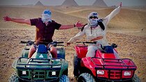 Giza pyramids and quad ATV bike one hour around Sahara desert in Giza