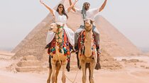 VIP Giza Pyramids,Sphinx ,Camel Ride& inside Great Pyramid Khufu 