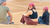 Dubai Morning Desert Red Dune Safari with Quad Bike & camel 