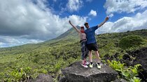 Hanging Bridges, Waterfall, Volcano Hike and Tabacon Hot Springs