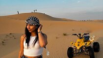 Evening Desert Safari Quad Bike and Live BBQ