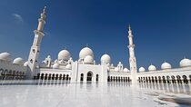 Abu Dhabi City Tour Grand Mosque Emirates Palace Entrance Private