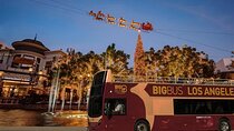 Los Angeles: Holiday Lights Guided Tour with Free Festive Drink