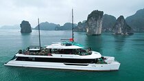 Catamaran Premium Yacht Experience to Halong Bay in One Day Tour