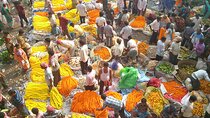 Flower Market Colors and Ganges Ghat Experience