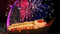 New Year Cruise with Burj Al-Arab Fireworks View