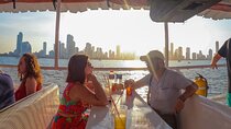 Sunset in Cartagena Bay with Boat Dances and Bar
