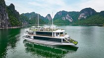 Luxury Halong Bay Day Cruise: Buffet Lunch & Limousine Transfer