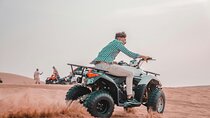 Dubai Quad Bike Safari with Camel Ride and Scenic Dune Photo Stop