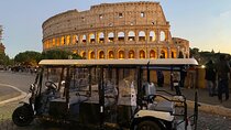 Exclusive Rome - GolfCart Night Tour with Pasta or Pizza & Gelato