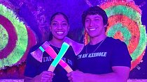 Axe Throwing Las Vegas Neon