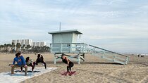 Stretch and Sip: Yoga with Fresh Juice on Santa Monica Beach