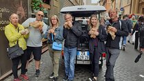 Lip smacking Rome Food Tour Experience in a Golf cart