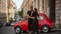 Vintage Fiat500 Car Tour with Professional Photos in Rome