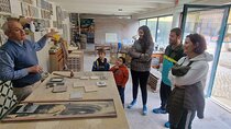 Lisbon: Tile Workshop and Wine Tasting Tour with Hotel Pick-Up