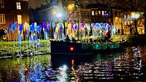 Amsterdam Light Festival Cruise Fully Open Boat with Mulled Wine