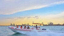 Dubai Speedboat: Marina, JBR & Ain Dubai Skyline Cruise