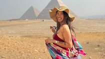 Private tour to Giza Pyramids, Sphinx, Eyptian Museum& Bazaar