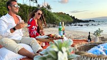 Charcuterie Board and Sunset at Pristine Beach with Photos