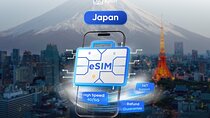 Japan eSIM (3 to 30 days, up to 60GB)