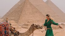 Private 4-Hours Giza pyramids, Sphinx ,Camel Ride , lunch & Bazaar
